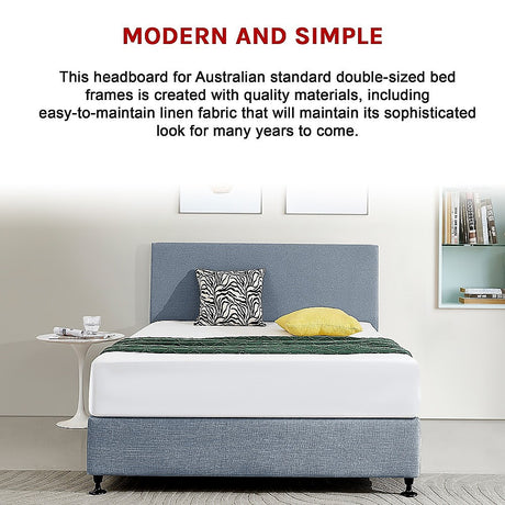 Anglers Reach Panel Bed Head, Berlin Blue Double image 5