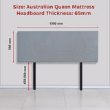 Anglers Reach Panel Bed Head, Berlin Blue Queen