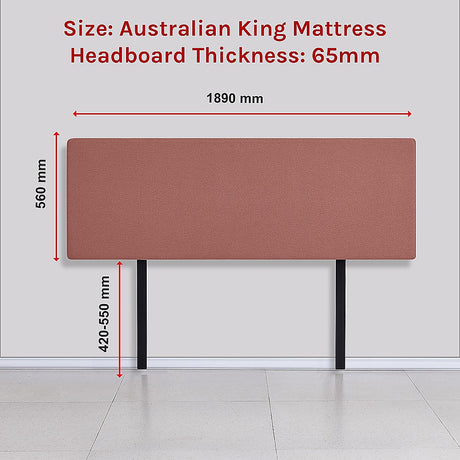 Anglers Reach Panel Bed Head, Pearl Copper Brown King
