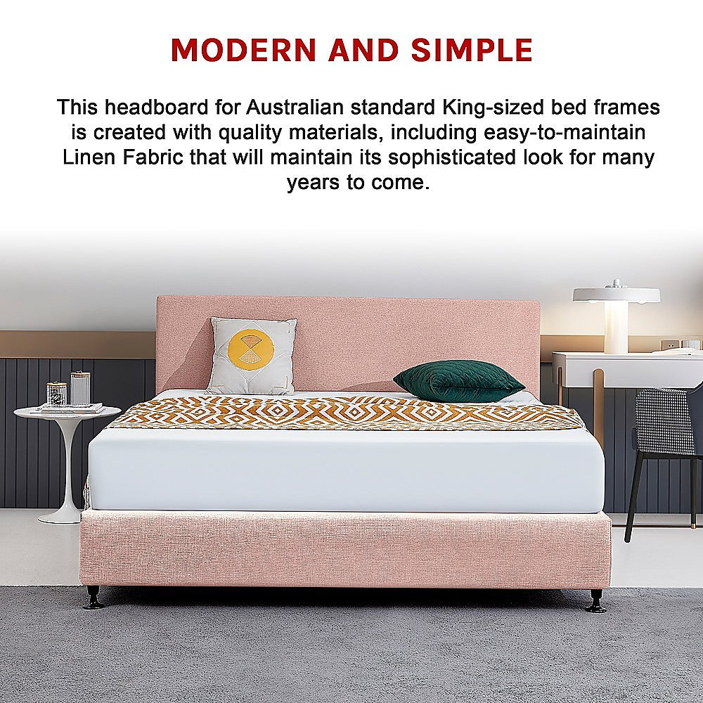 Anglers Reach Panel Bed Head, Pale Pink King