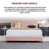 Anglers Reach Panel Bed Head, Pale Pink King