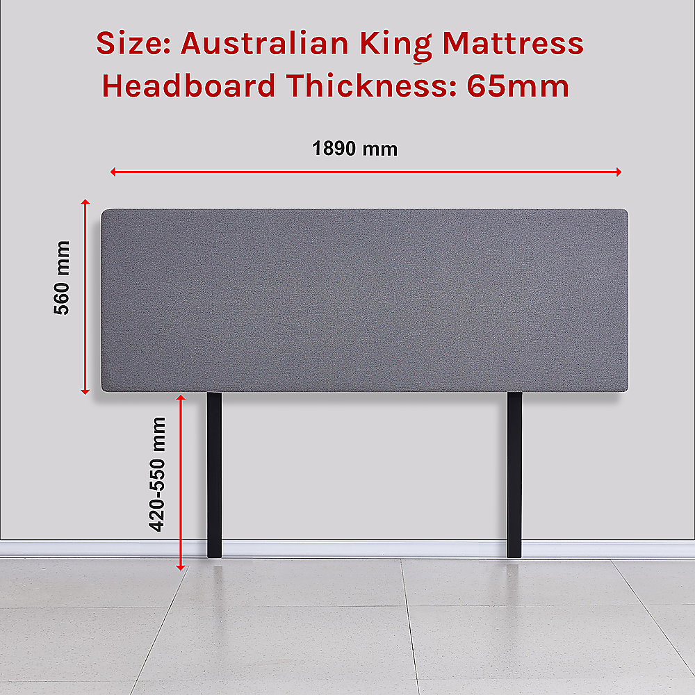 Anglers Reach Panel Bed Head, Slate Ash King