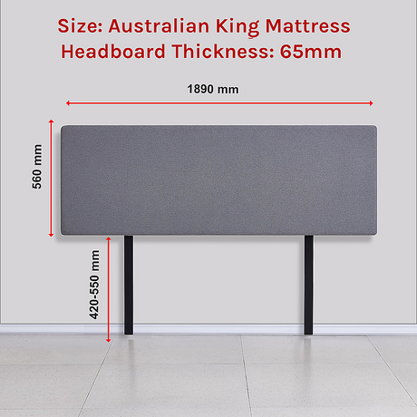 Anglers Reach Panel Bed Head, Slate Ash King