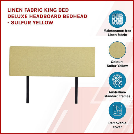 Anglers Reach Panel Bed Head, Sulfur Yellow King