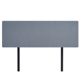 Braemar Bay Curved Bed Head, Berlin Blue King