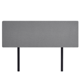 Braemar Bay Curved Bed Head, Night Ash King