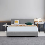 Braemar Bay Curved Bed Head, Night Ash King