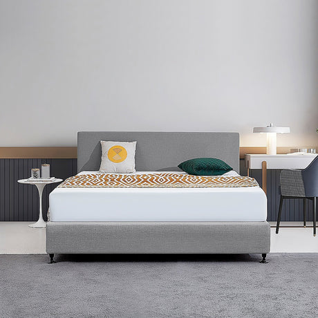 Braemar Bay Curved Bed Head, Night Ash King