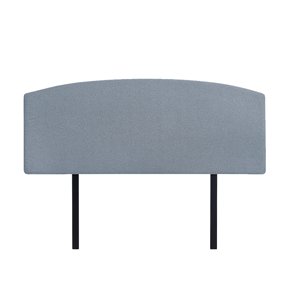 Braemar Bay Curved Bed Head, Berlin Blue Queen