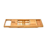 Bath caddy closed at 70 cm wide before extending