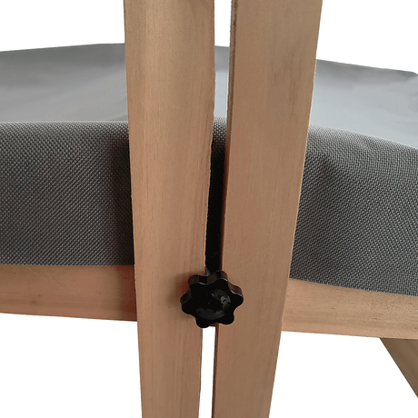 Wooden sandpit canopy shade coverage