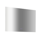 Rectangular Mirror LED Anti-Fog Illuminated Bathroom Living Room - 120x80cm