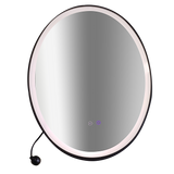 Oval Mirror LED Anti-Fog Illuminated Bathroom Living Room