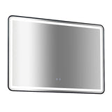 Rectangular Mirror LED Anti-Fog Illuminated Bathroom Living Room