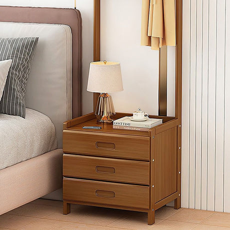 Wallington Wooden Hall Stand with Drawer, Dark Wood