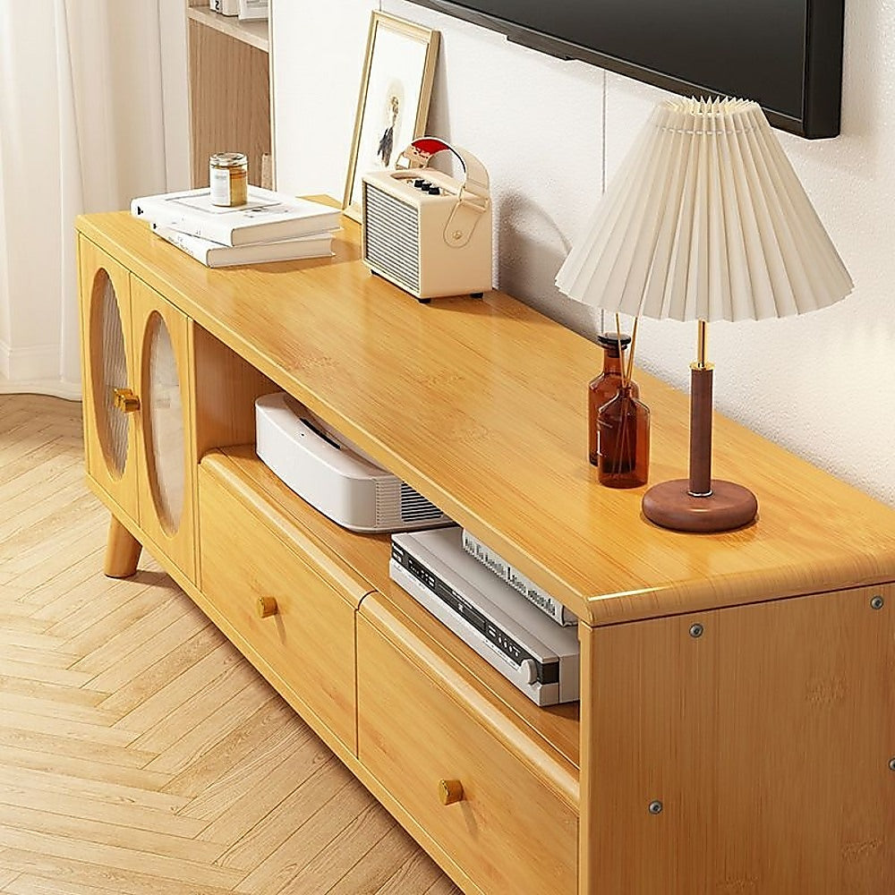 Ravenswood 140cm TV Cabinet, Natural Bamboo