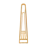 Montefrio Bamboo Clothes Rack, 160 x 100cm, Natural Wood