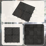 Bracciano Vented Garage Floor Tiles, 30x30cm, 50pcs