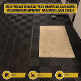 Bracciano Vented Garage Floor Tiles, 30x30cm, 50pcs