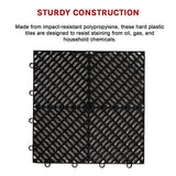 Bracciano Vented Garage Floor Tiles, 30x30cm, 50pcs