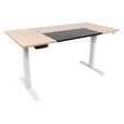 Electric Motorised Height Adjustable Sit-Stand Desk Dual Motor — Allure Home Collections
