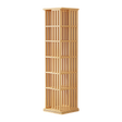 Mile End 6 Tier Rotating Bookshelf, Natural