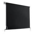 Retractable Straight Drop Roll Down Awning Garden Patio Screen 2.1X2.5M