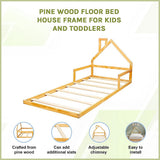 Maiori Single Bed Frame, Natural