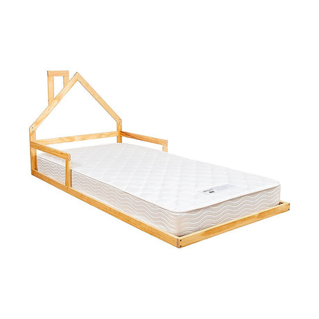 Maiori Single Bed Frame, Natural