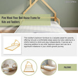 Maiori Single Bed Frame, Natural