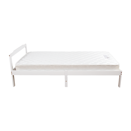 Vietri Single Bed Frame, Natural