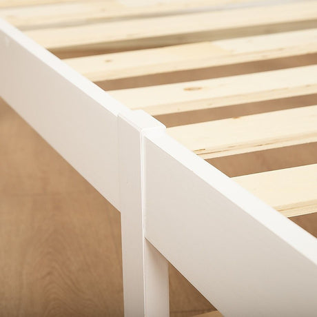 Vietri Single Bed Frame, Natural