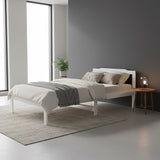 Vietri Single Bed Frame, Natural