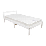Vietri Single Bed Frame, Natural