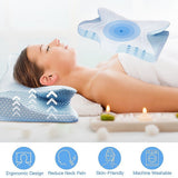 Orthopedic Cervical Ergonomic Memory Foam Neck Support Pillow — Allure Home Collections