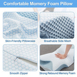 Orthopedic Cervical Ergonomic Memory Foam Neck Support Pillow — Allure Home Collections