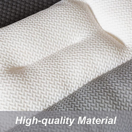 Cervical Ergonomic Memory Foam Contour Pillow — Neck Pain Relief, Washable — Allure Home Collections