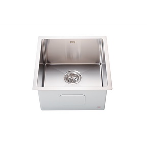 Handmade stainless steel kitchen and laundry sink 450x450mm