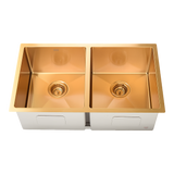 Handmade stainless steel kitchen and laundry sink 775x450mm