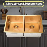 Handmade stainless steel kitchen and laundry sink 775x450mm