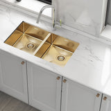 Handmade stainless steel kitchen and laundry sink 775x450mm