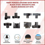 Wall mount bracket fixing a pergola beam to the exterior wall of a house
