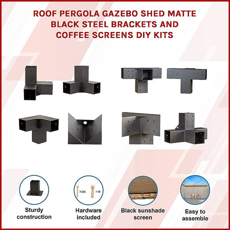 Wall mount bracket fixing a pergola beam to the exterior wall of a house