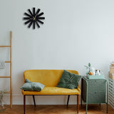 Modern Ribbon Wall Clock — 30cm Stainless Steel — Allure Home Collections