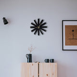 Modern Ribbon Wall Clock — 30cm Stainless Steel — Allure Home Collections