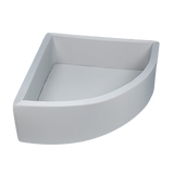 Grey corner ball pit playpen for babies