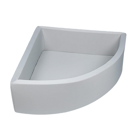 Grey corner ball pit playpen for babies