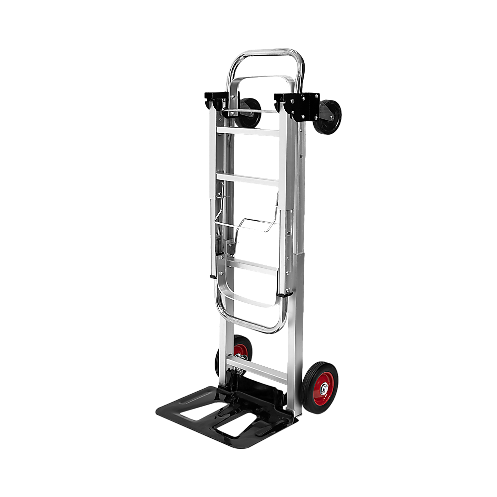 2 in 1 Folding Hand Truck Trolley 180kg Aluminium