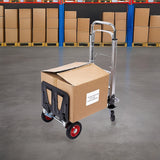 2 in 1 Folding Hand Truck Trolley 180kg Aluminium