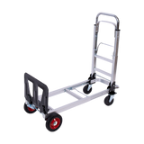 2 in 1 Folding Hand Truck Trolley 180kg Aluminium